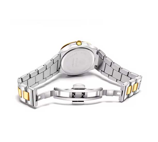 Relógio Feminino Quartz Dourado e Prata - Vandeza